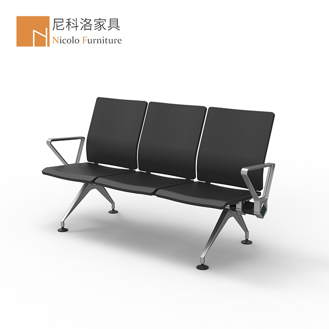 PU机场椅/聚氨酯/等候椅/候诊椅/排椅-NCL-508Y